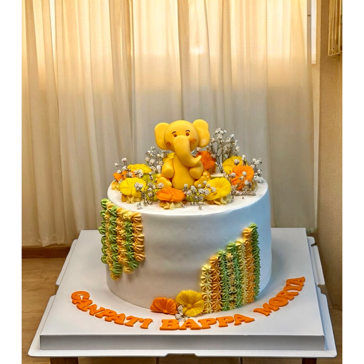 Festive Cake-Ganesh Chaturthi