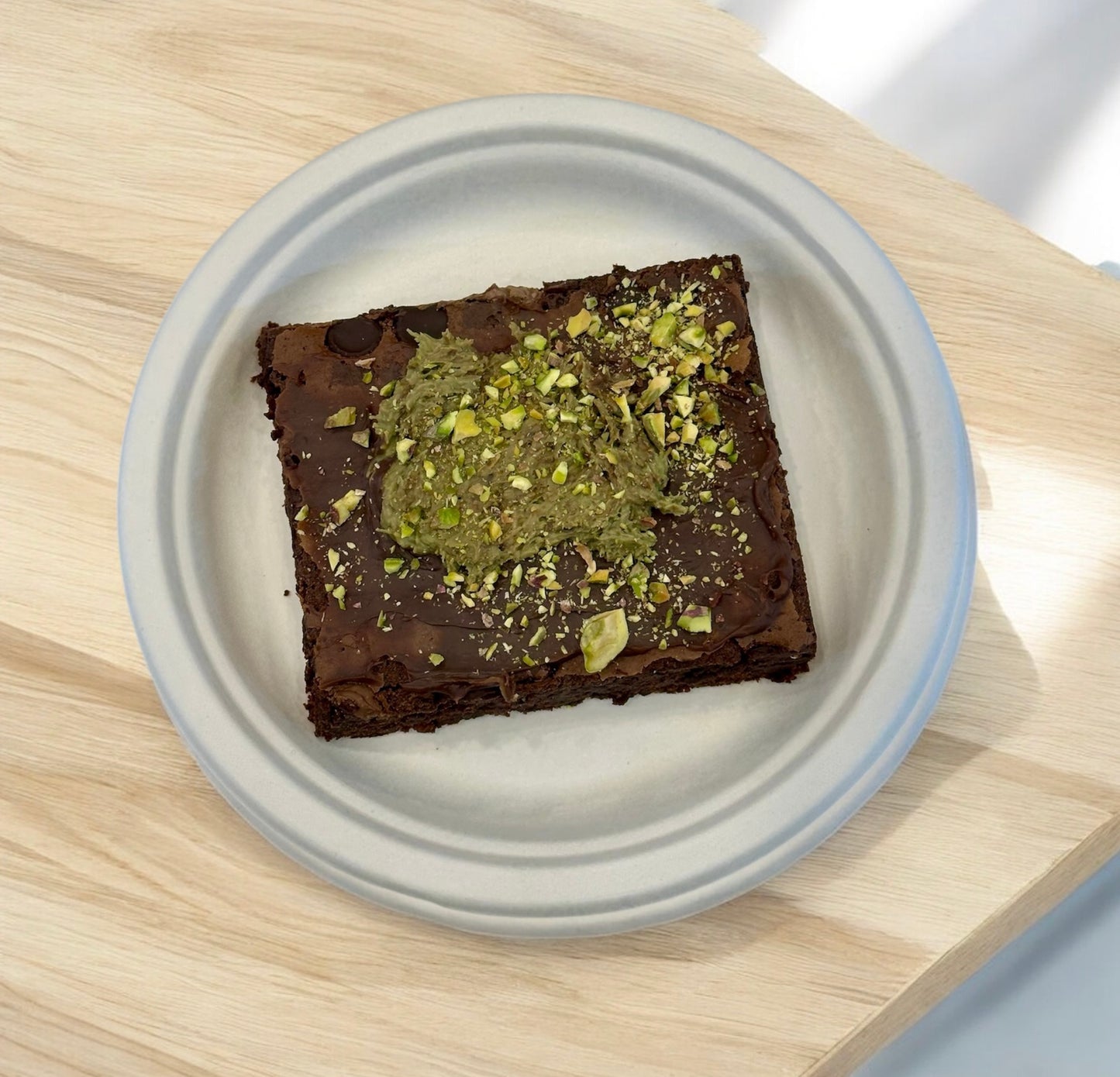 Pistachio Brownie