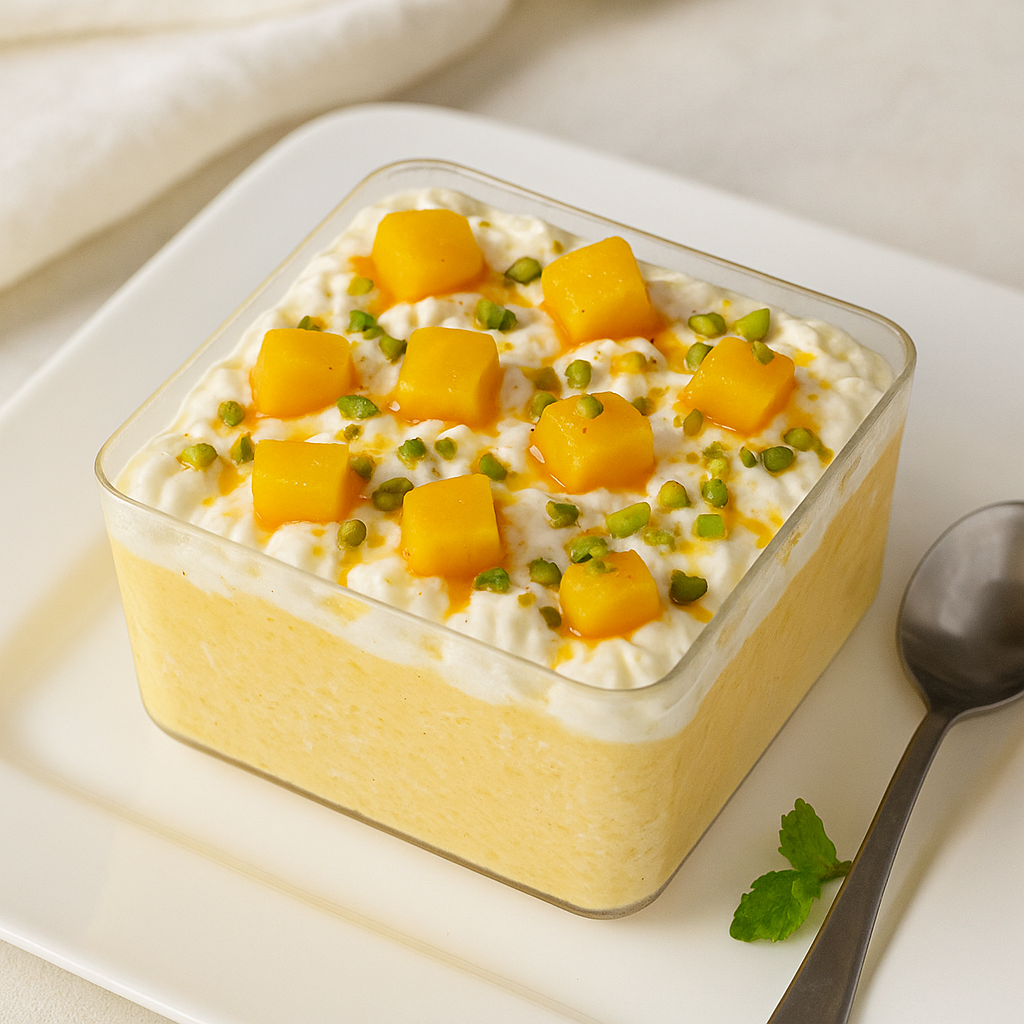 Mango Pistachio Tres Leche