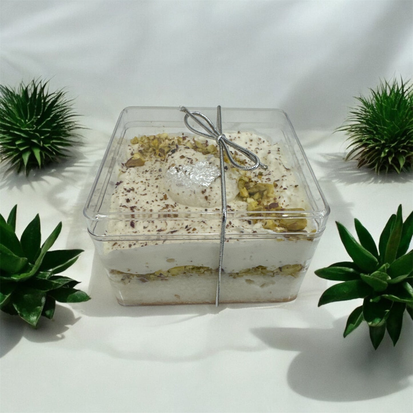 Kesar Rasmalai Pudding