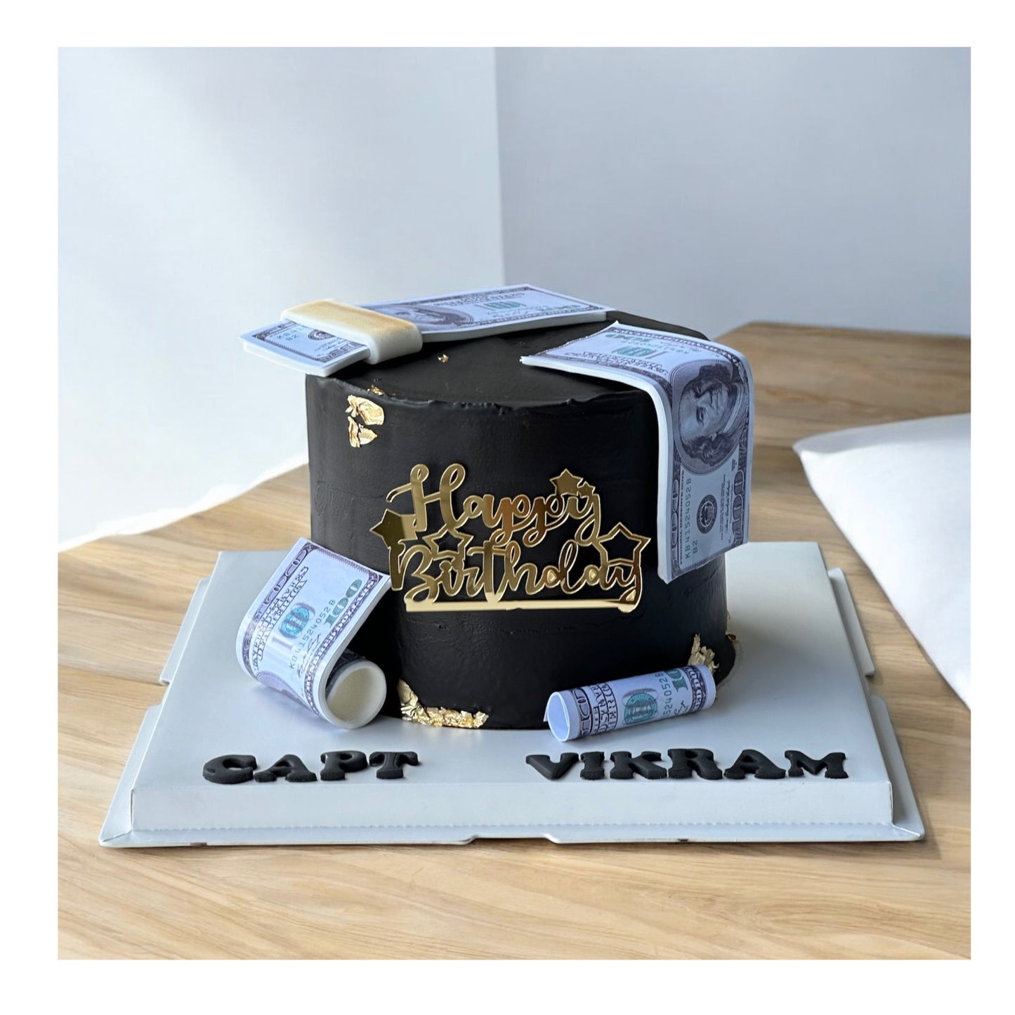 Dollar Themed Cake